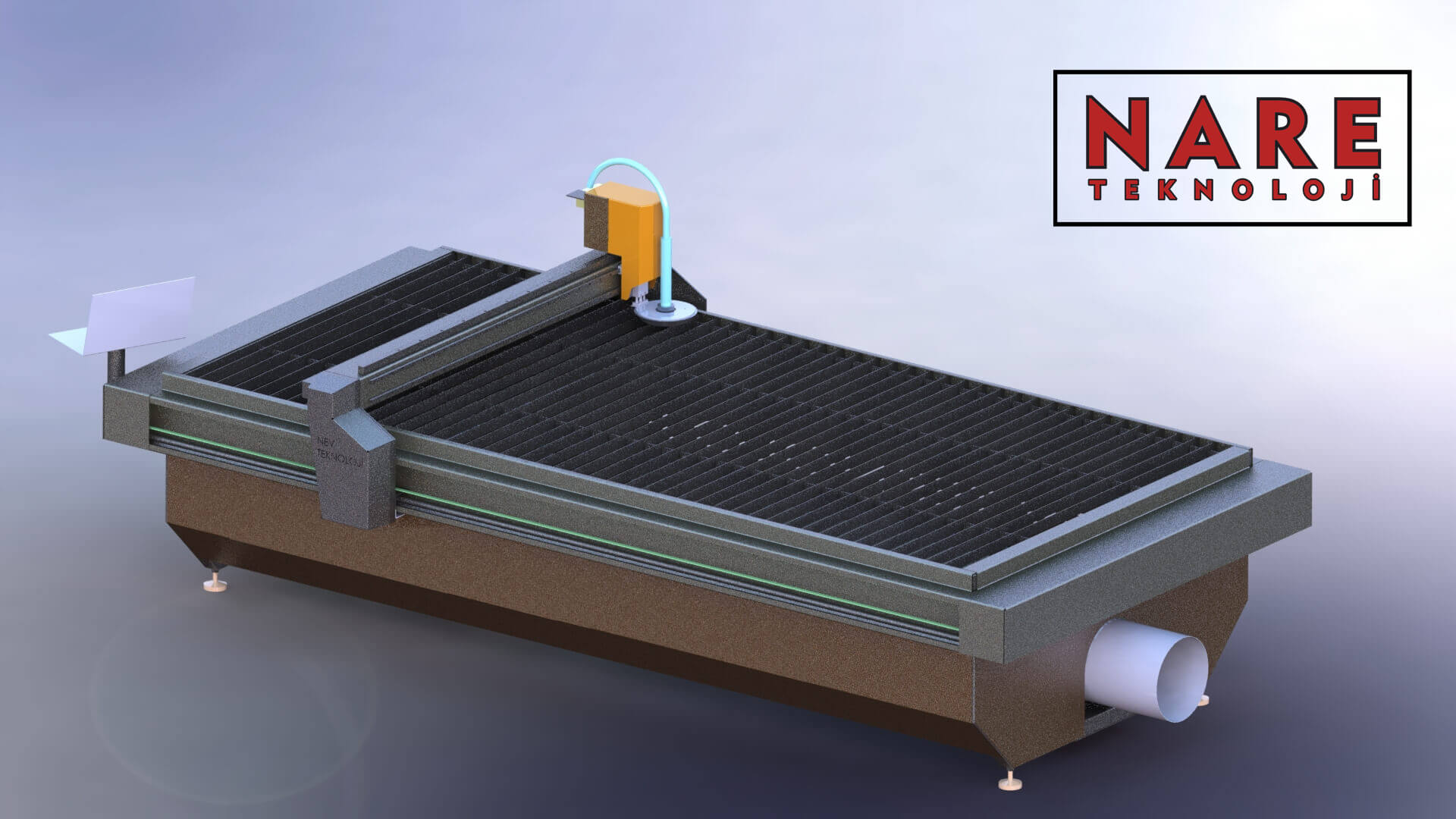 nare teknoloji cnc plazma kesim makinası
